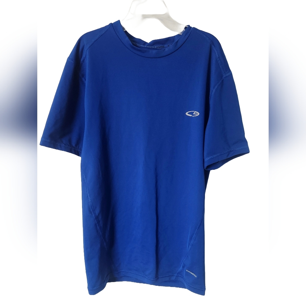 Champion Blue Short Sleeve Athletic Tee